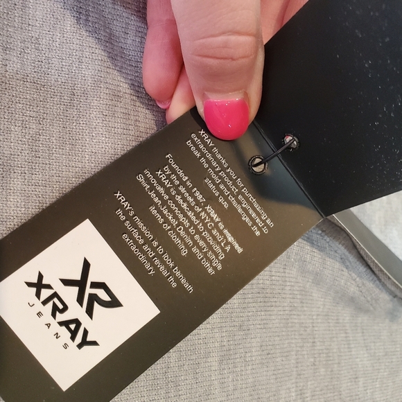 NWT X-Ray Jeans Men's Grey V-Neck Sweater Slim Fit Size XXL - Picture 15 of 16